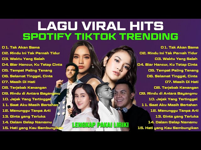 LAGU TRENDING VIRAL HITS SPOTIFY TIKTOK TERBARU 2026! - MUSIK INDONESIA TERBAIK