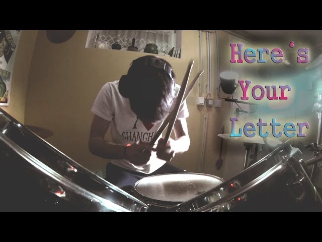 blink-182 - Here's Your Letter (Drumcover) 1080p