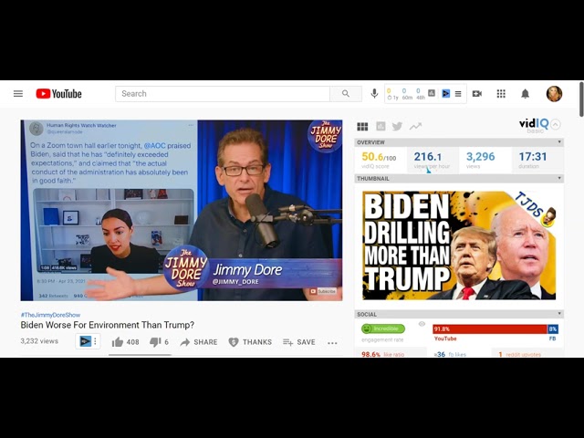 Jimmy Dore Rips Kyle Kulinsky For Being Nice To Politicians While People Get Evicted From Their Home
