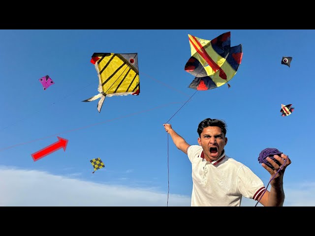 New Tricks Catch Flying Kite Win 5000 Rupees | Kite Catch Red Door