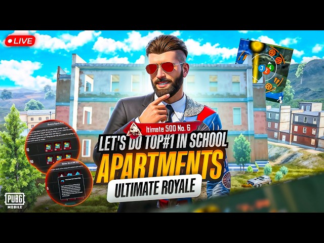 ONLY APARTMENT's HOT DROP IN TOP RANKING LOBBIE's OF ULTIMATE ROYALE PUBG MOBILE LIVE mmWOLF LIVE
