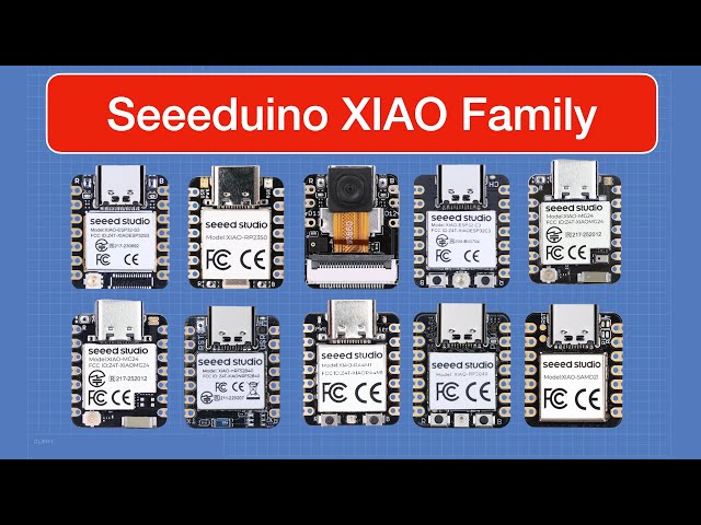 Seeeduino XIAO Family - All the Seeeduino XIAO Boards