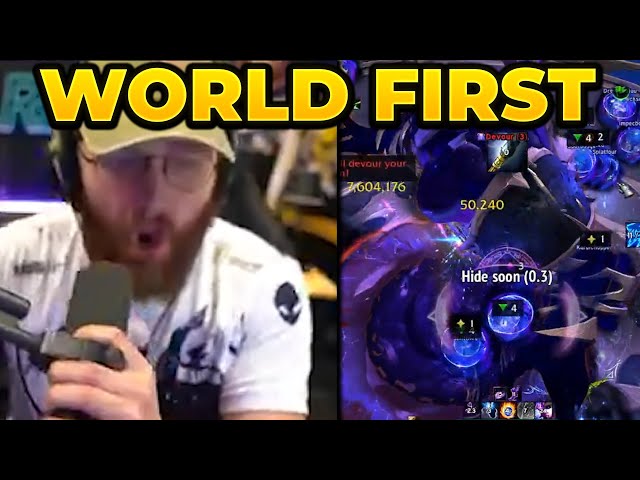 WORLD FIRST MYTHIC DIMENSIUS (Liquid vs Mythic Dimensius)