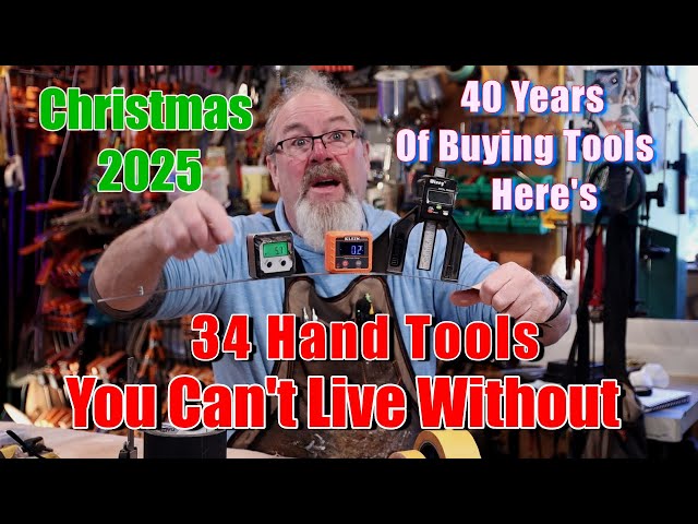 40 Year Of Buying Tools 😱 Here's 34 Hand Tools You Can't Live Without 🎄🎅🤶❄ 🤯👍