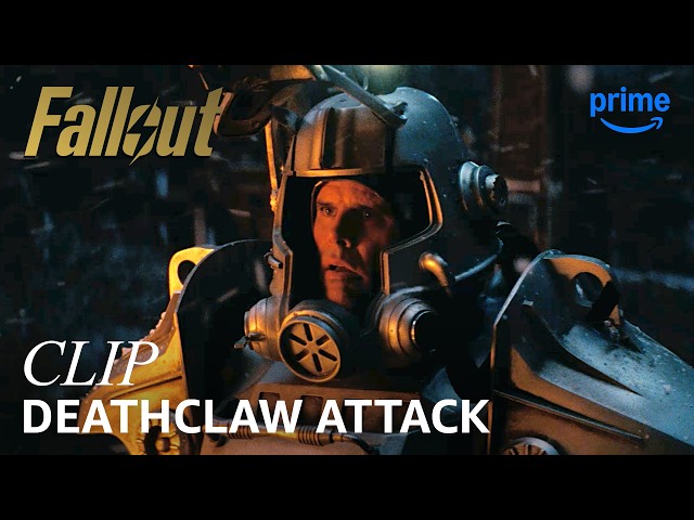 Cooper Howard Witnesses Deathclaw Massacre | Fallout Season Two | Clip | Prime Video