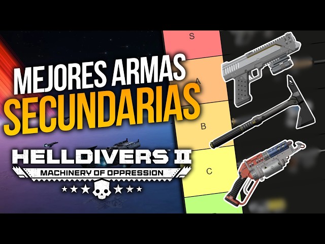 Best Secondary Weapons in Helldivers 2 Right Now! Tierlist 2026