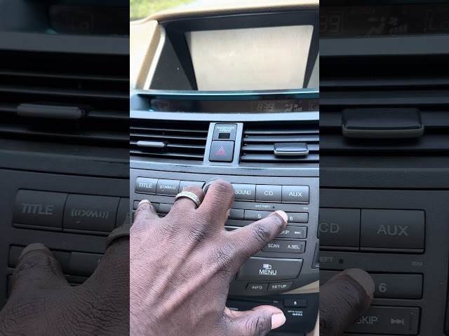 How to fix 2005-2015 Honda radio codes issue. Quick fix no dealership code need