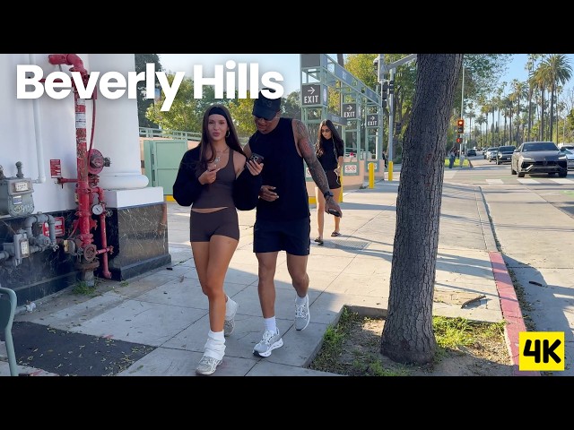 Beverly Hills Beauty & Street Style 🌴 Rodeo Drive Walk 4K