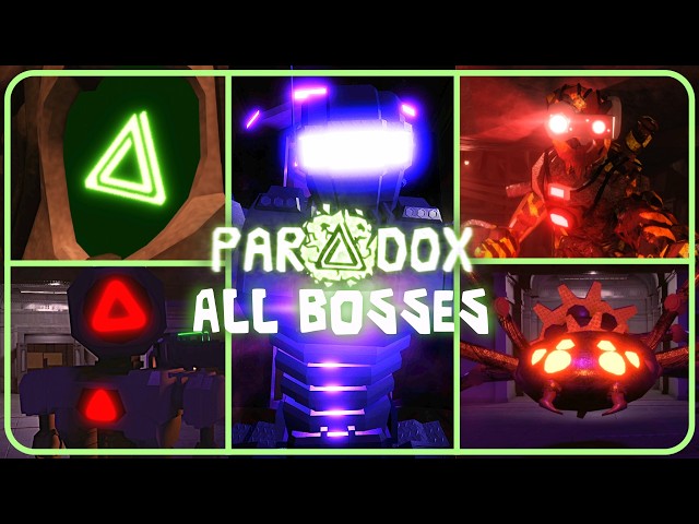 Roblox DOORS: PARADOX - All Bosses + Chases (Good Ending)