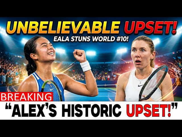 🔥 Shockwave in Tennis! Alexandra Eala Crushes World #10 Ekaterina Alexandrova | Linz Open 2026