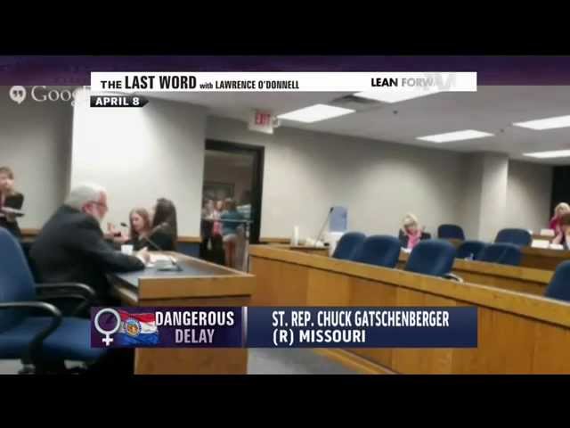 MSNBC's "Last Word' segment on MOLeg: "Dangerous Delay"