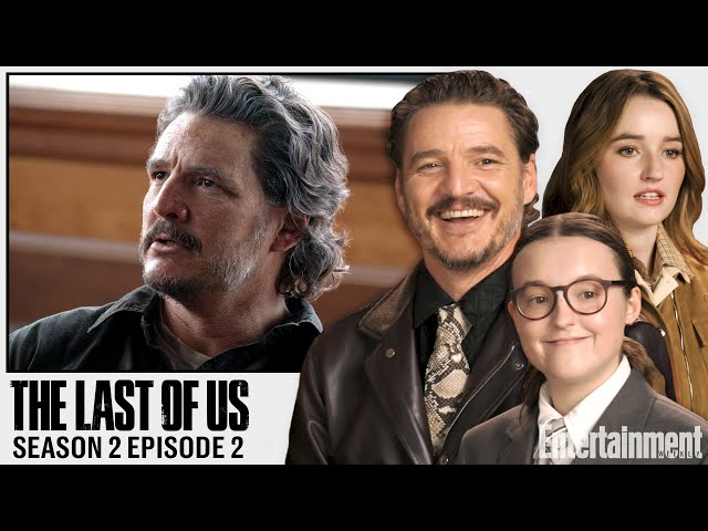 Pedro Pascal Reacts to 'The Last of Us' S2E2 with Bella Ramsey & Kaitlyn Dever