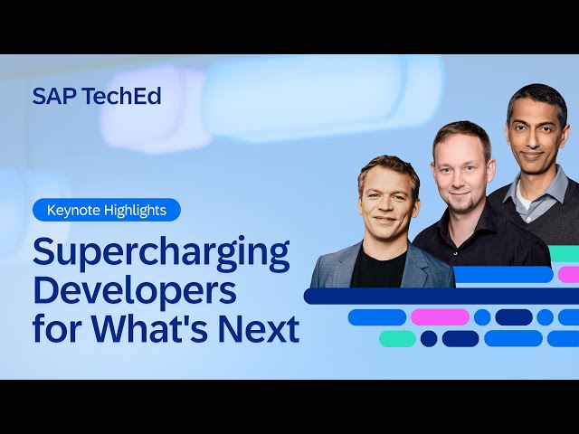 Keynote Highlights: AI, Agents, and More in 9 Minutes | SAP TechEd 2025