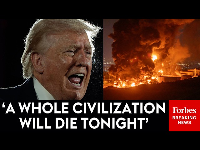 BREAKING NEWS: Trump Issues Civilizational Threat To Iran Ahead Of Deadline