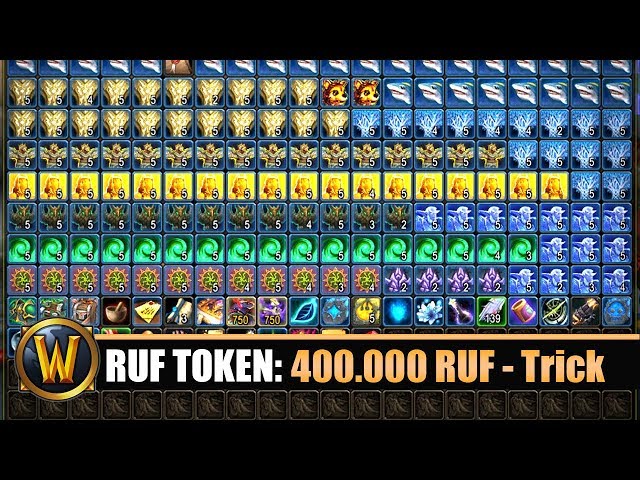 [WOW] RUF TOKEN: 400.000 RUF - kleiner Trick =)