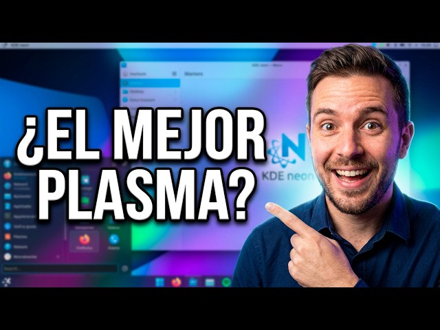 La mejor distro Linux si quieres lo mas moderno y estable de KDE Plasma