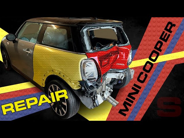 MINI Cooper S. Rebuilding the rear end.