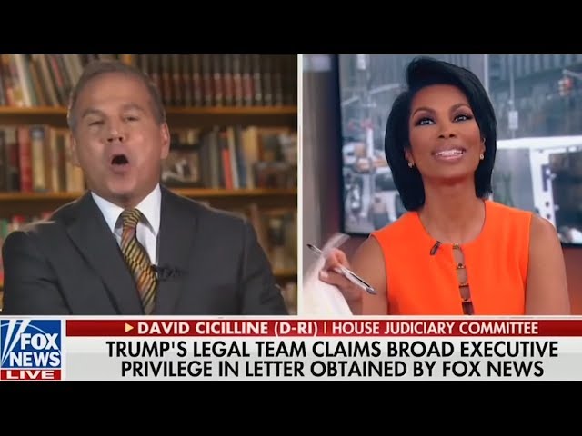 Democrat David Cicilline seems desperate as he tried to push against Fox News anchor Harris Faulkner