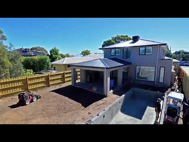 Australian Building construction technology l step by step time lapse video l construction procedure