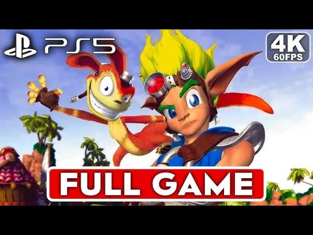 Jak and Daxter The Precursor Legacy PS5   Full Game 100% Longplay Walkthrough 4K 60FPS