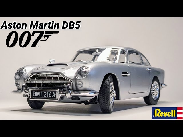 NEW Aston Martin DB5  - Bond 007 Goldfinger - 1/24 Revell Model kit full build