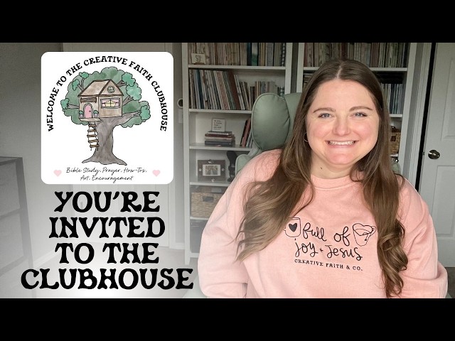 You're Invited to the Creative Faith Clubhouse!!