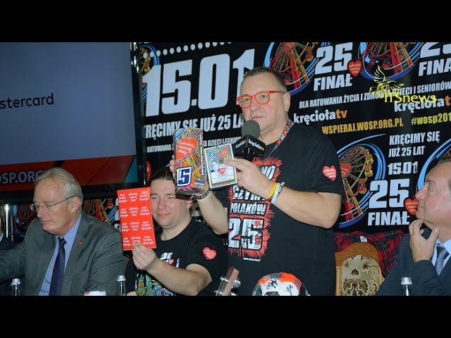 Wielka Orkiestra Świątecznej Pomocy 25 Finał. Konferencja Prasowa.