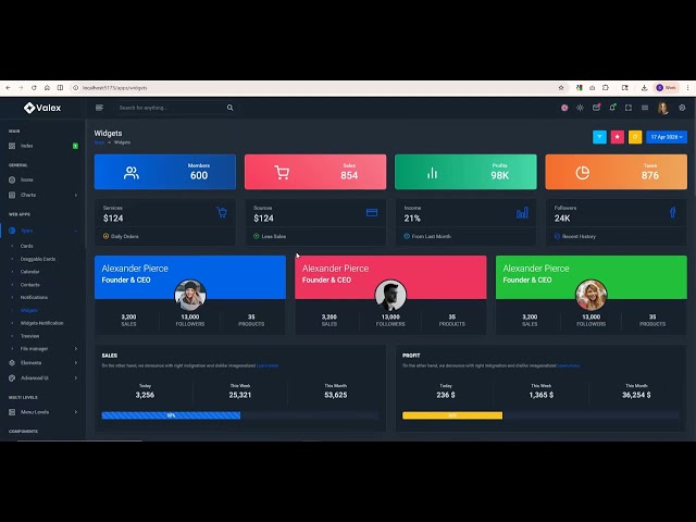 Installation process of Valex React JavaScript Admin Dashboard Template