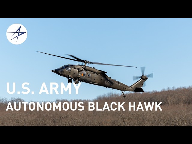Sikorsky Completes Integration of MATRIX Autonomy on Army UH‑60MX Black Hawk