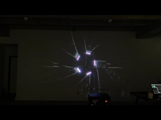Experiments with Laser Projecor + Projection Mapping