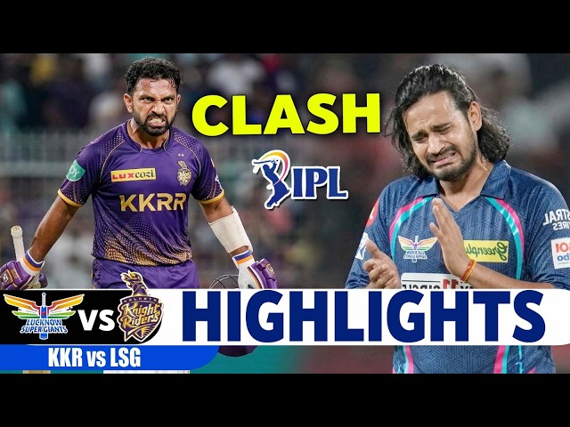 Kolkata Knight Riders vs Lucknow Super Giants Highlights IPL T20 Match 13th 2026 | KKR VS LSG