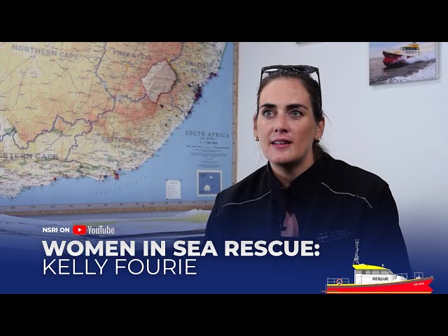 Women in Sea Rescue | Kelly Fourie | August is Women's Month