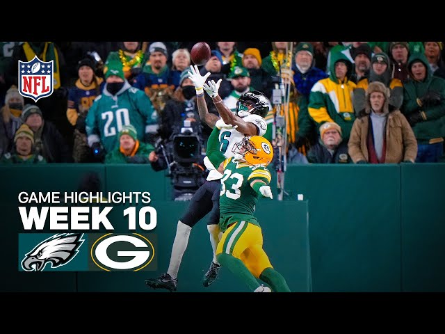 Philadelphia Eagles vs Green Bay Packers Game Highlights | 2025 NFL Season Week 10