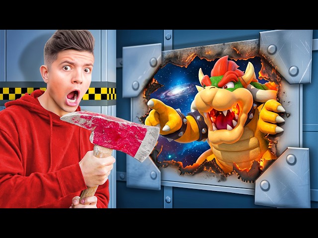 Trapped in SUPER MARIO GALAXY In Real Life!