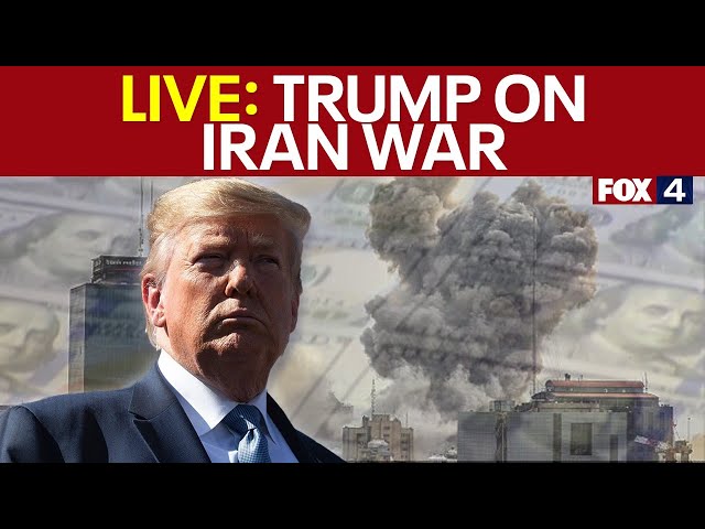🔴LIVE: Trump remarks on Iran war