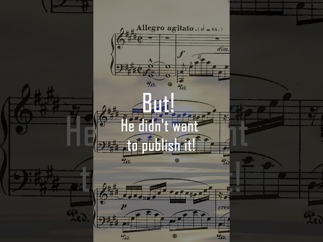 Chopin's most popular piece! #shorts