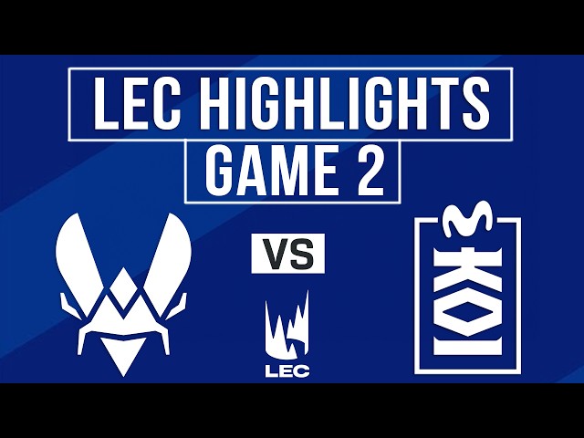 VIT vs MKOI Highlights Game 2 | LEC Spring 2026 | Team Vitality vs Movistar KOI
