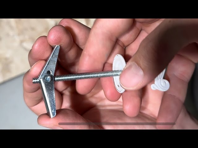 How To Remove A Toggle Bolt Without Losing The Wing Anchor