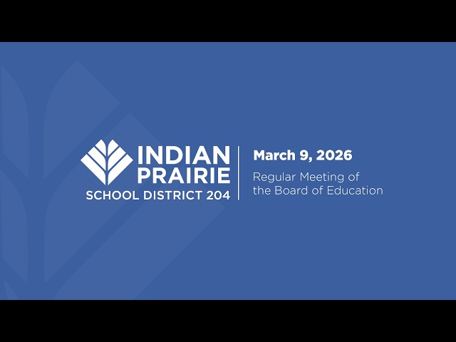 Board of Education Meeting 03/09/2026