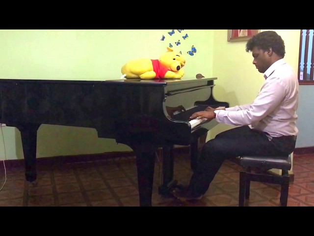 Western & Oriental Music combinations (ASHAVARI raga & AEOLIAN MODE on Piano)by Kalpa Hettiarachchi
