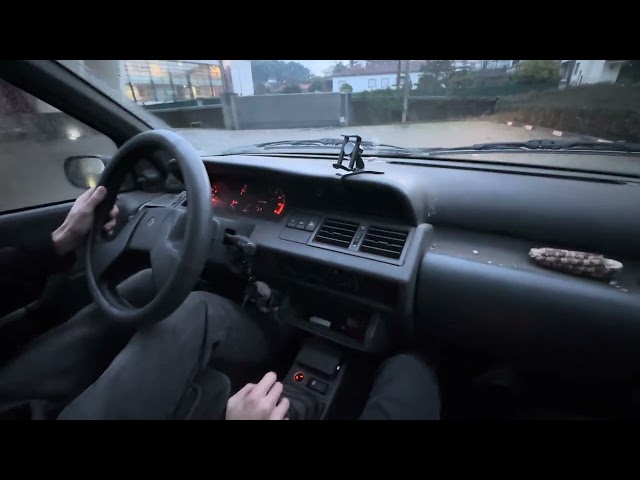 Test Drive Short ASMR Old Renault Clio 