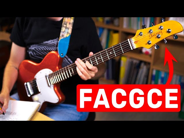The Easy Way to Write Dreamy Riffs in FACGCE Tuning