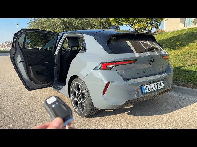 OPEL ASTRA FACELIFT 2026 - PRACTICALITY test, TRUNK SPACE, ski hatch & EASY VENTILATION controls
