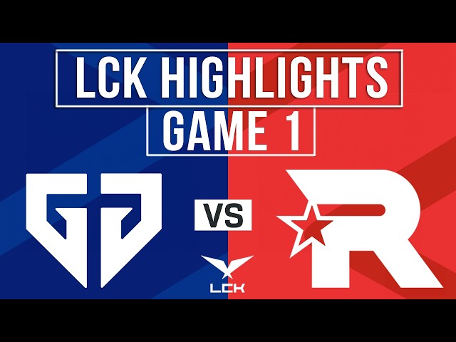 GEN vs KT Highlights Game 1 | LCK 2026 | Gen.G vs KT Rolster