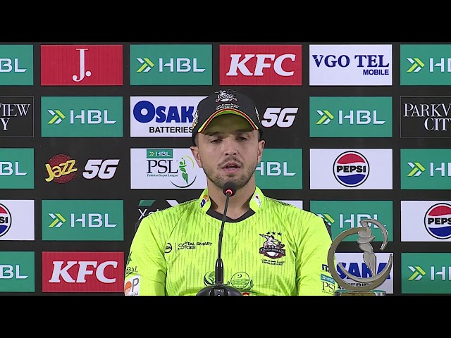 Mohammad Naeem Press Conference | Lahore Qalandars vs Multan Sultans | Match 11 | HBL PSL 11 | MZB1K
