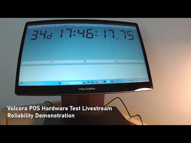 Volcora POS Hardware Endurance Test – Live