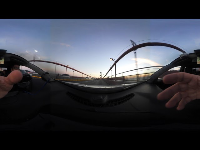 On the Golden Gate Bridge