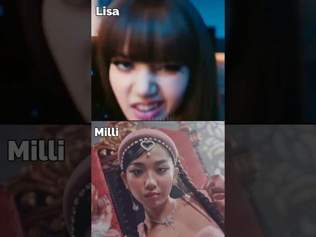 Lisa Vs Milli Rap Battle #lisa #milli #rapbattle #kpop #shorts Who raps better ? CancelMe