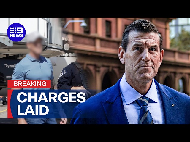 Ben Roberts-Smith charged | 9 News Australia
