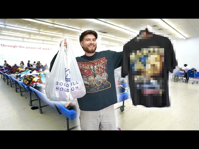 I Found A GRAIL Vintage T-Shirt In The Thrift Store!